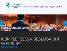 Tablet Screenshot of proinspect.pl